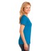 Port & Company® Ladies Core Cotton V-Neck Tee