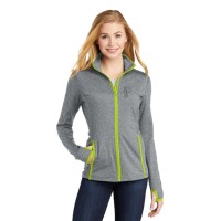 Sport-Tek® Ladies Sport-Wick® Stretch Contrast Full-Zip Jacket Sport-Tek® Ladies Sport-Wick® Stretch Contrast Full-Zip Jacket